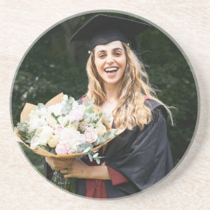 Porta-copos Crie Sua Própria Foto de Graduado Personalizada