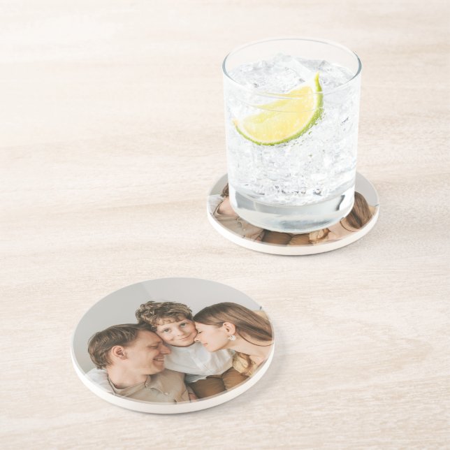 Porta-copos Crie Sua Própria Foto Imagem Personalizada DIY  (Lateral)
