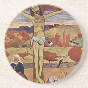 Porta-copos Cristo Amarelo de Paul Gauguin, Arte Fino Antigo