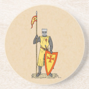 Porta-copos Crusader Knight Early 13 Century