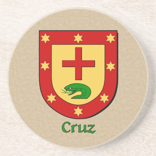 Porta-copos Cruz Heraldic Shield (Frente)