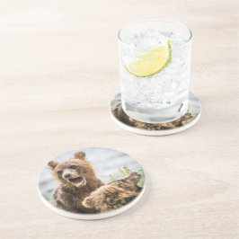 Porta-copos Cubos Grizzly Procurando Sua Mãe