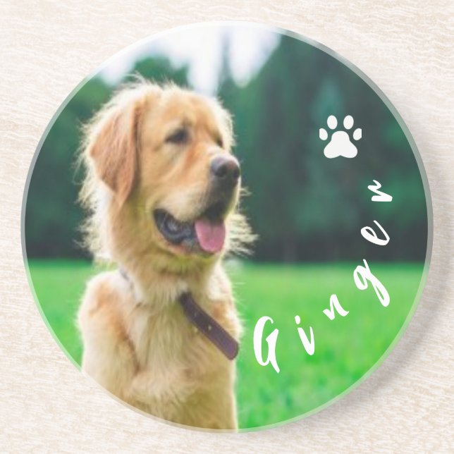 Porta-copos  Customized Pet  Photo Dog Lover with Photo (Frente)
