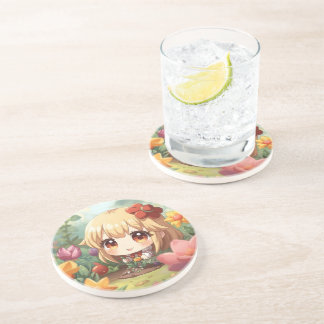 Porta-copos Cute Chibi Gardening