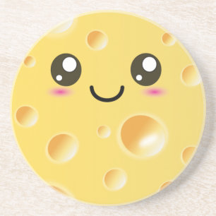 Porta-copos Cute Kawaii Happy Cheese