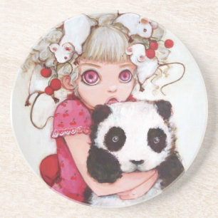 Porta copos da bebida da poeira de papel da fruta