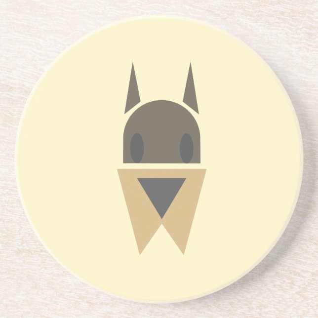 porta copos da cabeça de cão (Frente)