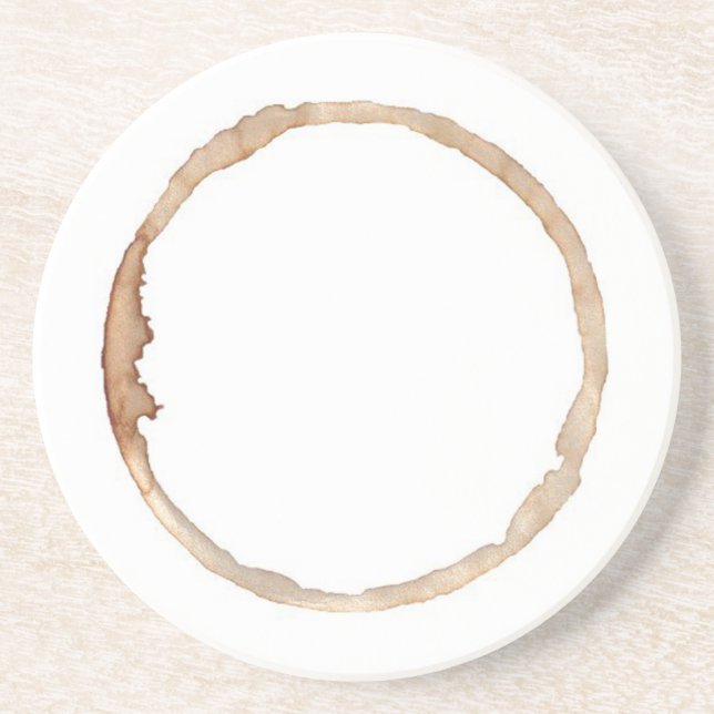 Porta copos da mancha do café (Frente)