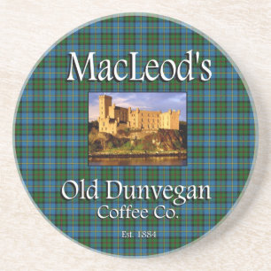 Porta copos da velha Dunvegan Coffee Co. de MacLeo