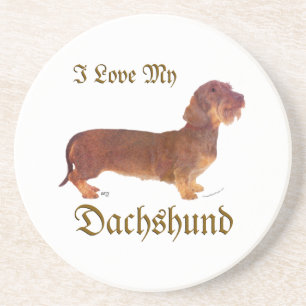 Porta-copos Dachshund Love