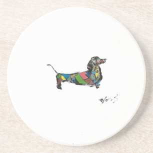 Porta-copos Dachshund Marble Portas copos