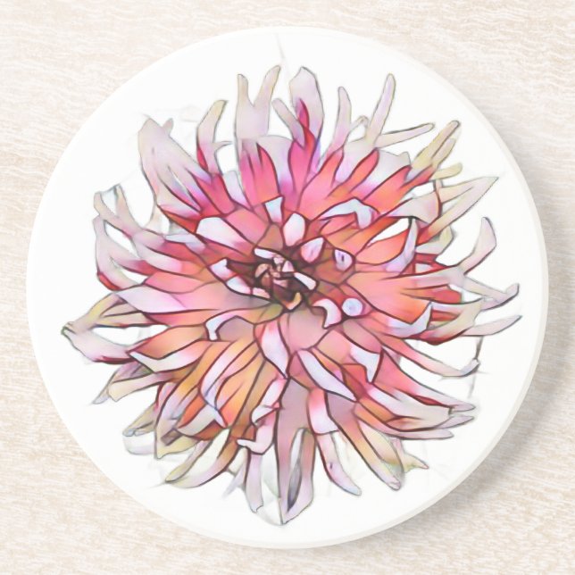 PORTA-COPOS DAHLIA FLOWER (Frente)