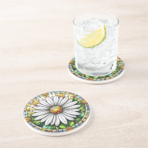 Porta-copos Daisy Glass