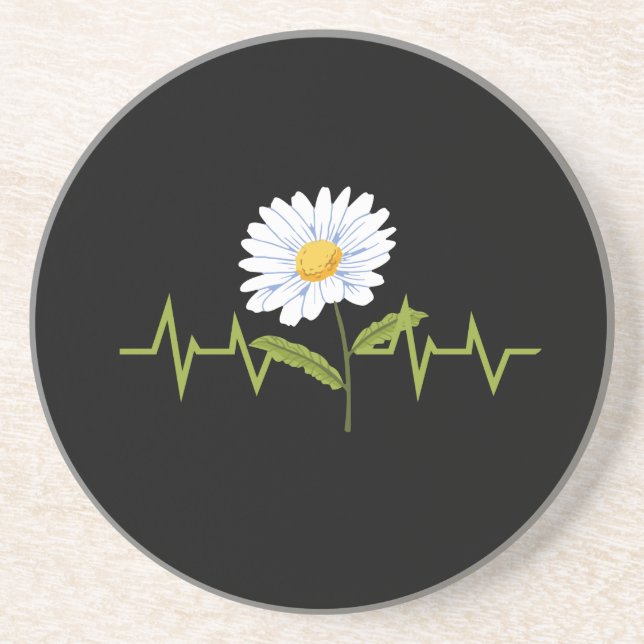 Porta-copos Daisy Heartbeat (Frente)