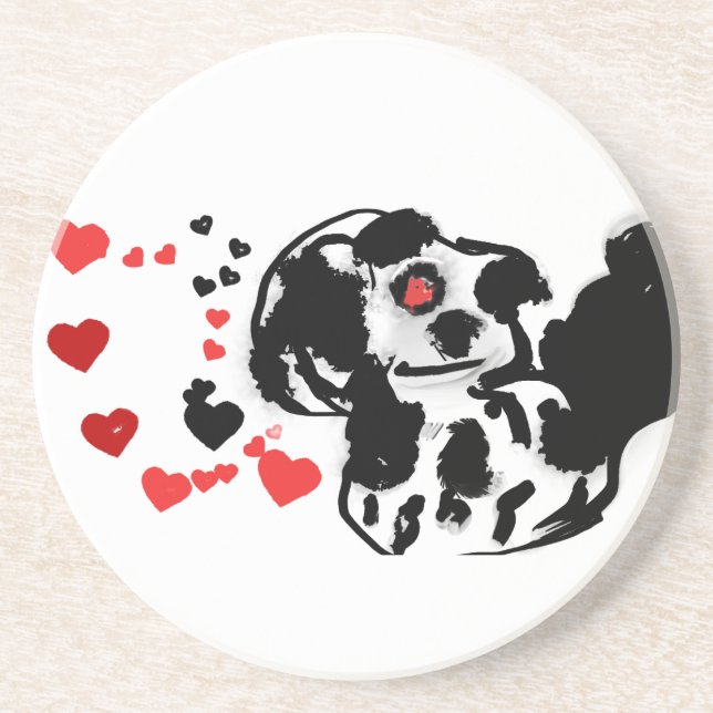 Porta-copos Dalmácia enviou amor (Frente)