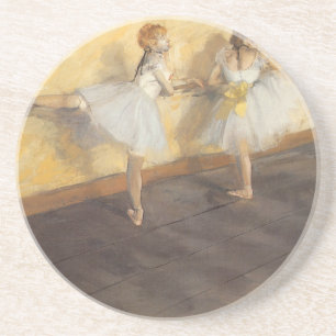 Porta-copos Dançarinas no Balcão de Edgar Degas, Balé Vintage