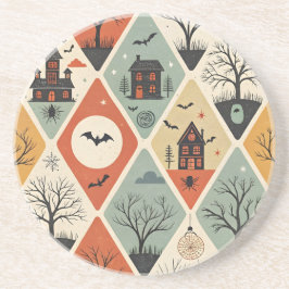 Porta-copos Dark ghost pattern