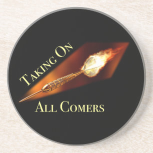 Porta-copos Darts Champion enfrentando todos os clientes