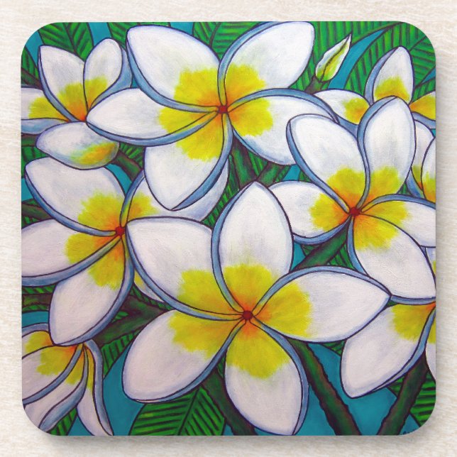 Porta copos das caraíbas da cortiça das gemas (Frente)