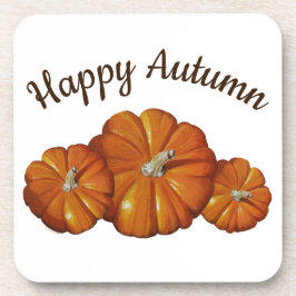 Porta copos de abóbora