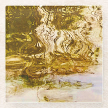 porta copos de água Dourada