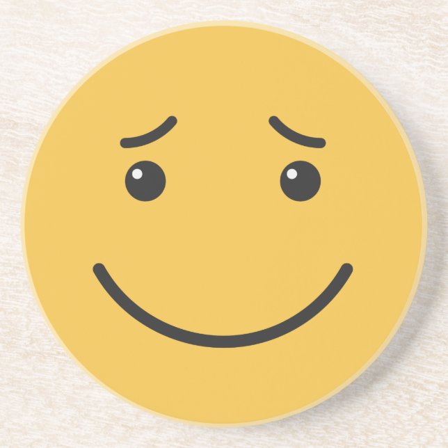 Porta copos de arenito (Frente)