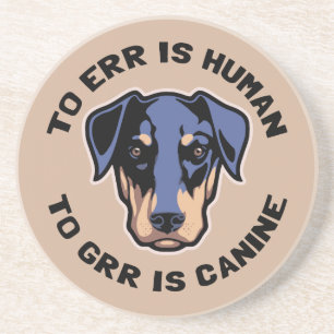 Porta-copos De Arenito A Grr é canino