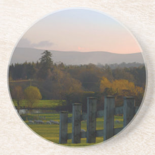 Porta-copos De Arenito A Irlanda é bonita