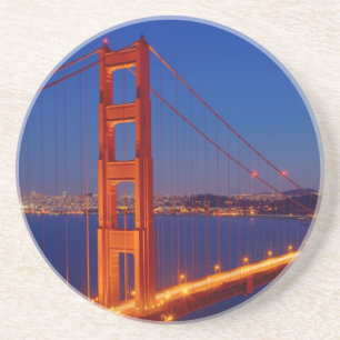 Porta-copos De Arenito A ponte icónica com San Francisco
