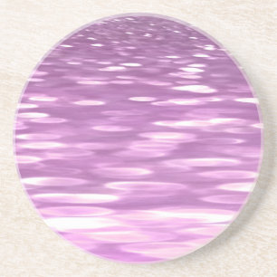 Porta-copos De Arenito Abstrato nº 3: Lilac Shimmer