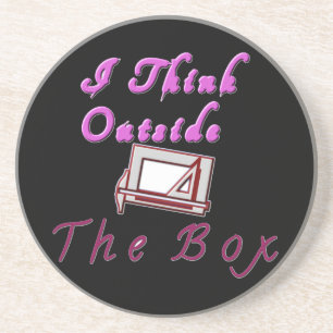 Porta-copos De Arenito Acho que fora da caixa ZA.