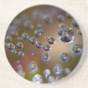 Porta-copos De Arenito Água em Movimento