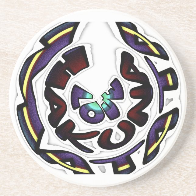 Porta-copos De Arenito Ame Hakuna Matata adoráveis presentes (Frente)