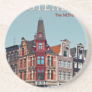 Porta-copos De Arenito Amsterdão - Leidsestraat - Keizersgracht