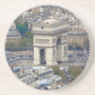 Porta-copos De Arenito Arc de Triomphe Paris França