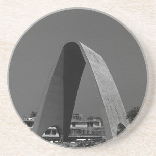 Porta-copos De Arenito Arco 1970 do soldado desconhecido de Iraque