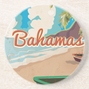 Porta-copos De Arenito As Bahamas