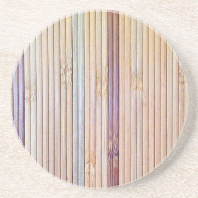 Porta-copos De Arenito Bambu (Frente)