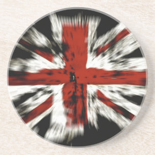 Porta-copos De Arenito Bandeira britânica
