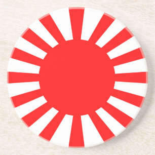 Porta-copos De Arenito Bandeira da guerra do exército de japonês imperi