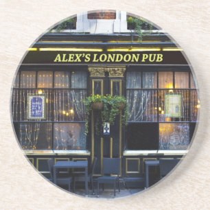 Porta-copos De Arenito Bar da Londres de Alex