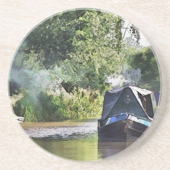 PORTA-COPOS DE ARENITO BARCOS CANAIS (Frente)