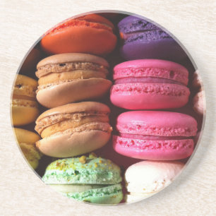 Porta-copos De Arenito biscoitos macaron