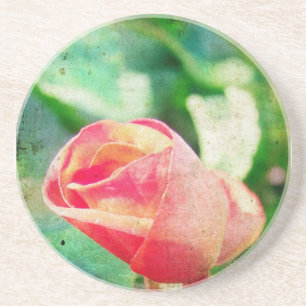Porta-copos De Arenito Bud Flor