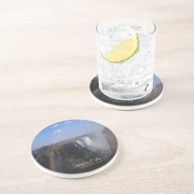 Porta-copos De Arenito Cachoeira Vitória 1 (Lateral)