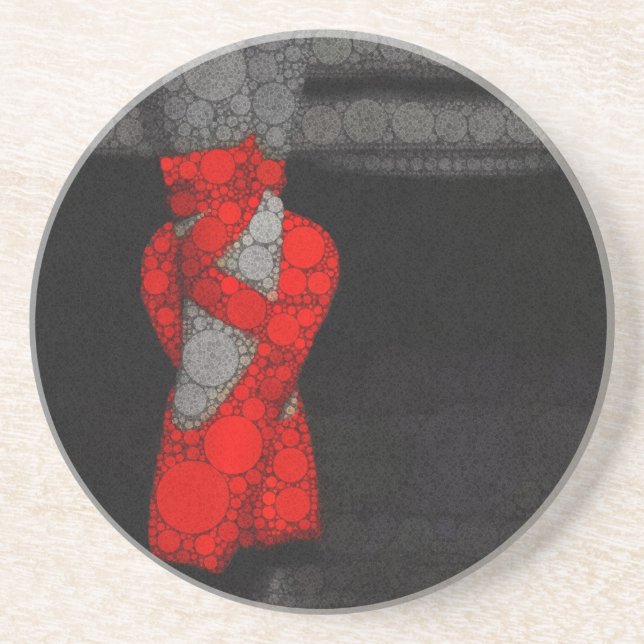 Porta-copos De Arenito Calçados Ballerina Balé (Frente)