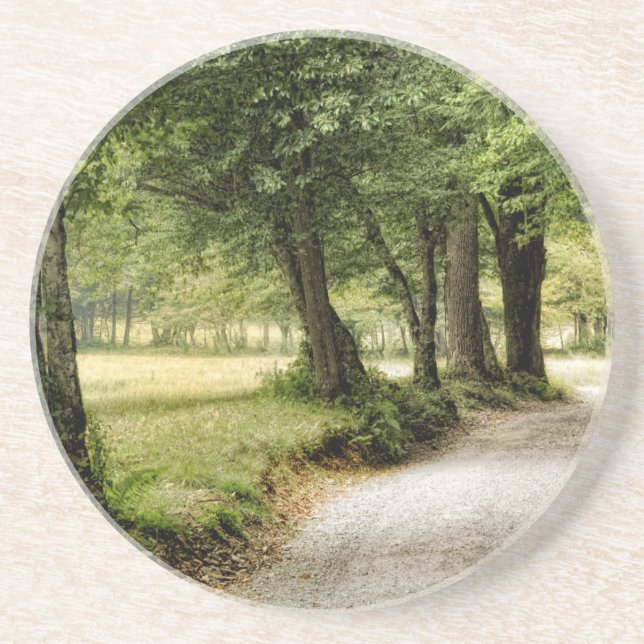 Porta-copos De Arenito Caminho no País (Frente)