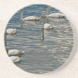 Porta-copos De Arenito Canto do Cisne