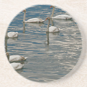 Porta-copos De Arenito Canto do Cisne
