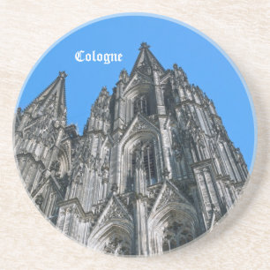 Porta-copos De Arenito Cathedral de Colônia Coaster